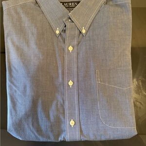 Ralph Lauren Blue Casual Button Down Shirt